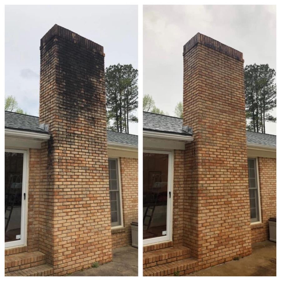 Before and after: brick and mortar