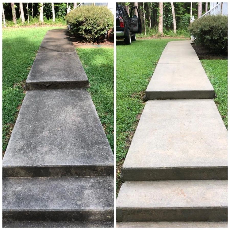 Before and after: concrete entry steps